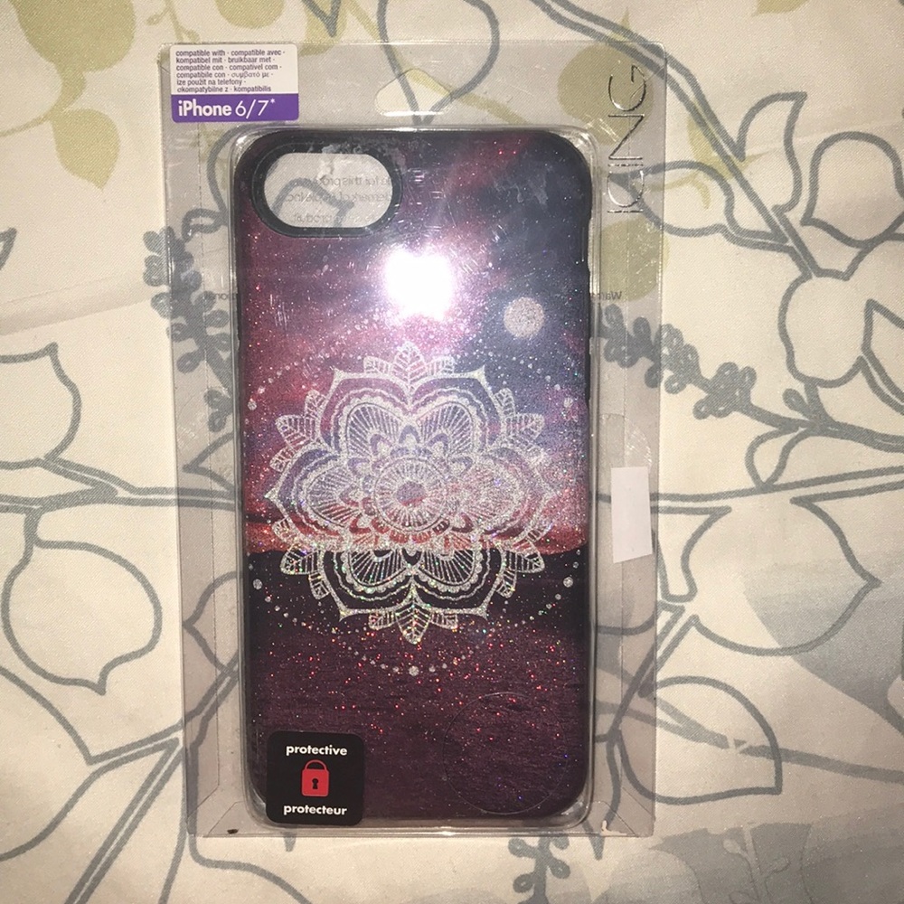 Sparkly Galaxy Iphone 6/7 Phone Case